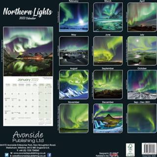 👉 Kalender One Size meerkleurig Natuur 2022 Noorderlicht 30 cm - Maandkalenders/jaarkalenders Wandkalenders 9781839413056