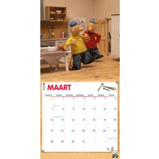 👉 Kalender One Size meerkleurig Cartoon 2022 Buurman en 30 cm - Pat Mat Maandkalenders/jaarkalenders Wandkalenders 8720165756506