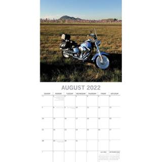 👉 Kalender One Size meerkleurig Motor 2022 Harley Davidson 30 cm - Voertuigen Maandkalenders/jaarkalenders Wandkalenders motoren 9781800545267