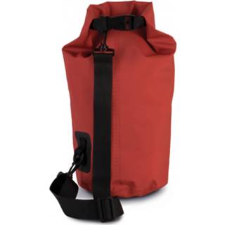 👉 Waterdichte reistas rood One Size duffel bag/plunjezak/dry bag 10 liter - reistassen 8720576521632
