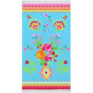 👉 Strandlaken rose velours fluweel One Size Color-Meerkleurig Happiness Wild 100 x 180 cm 8717285169941