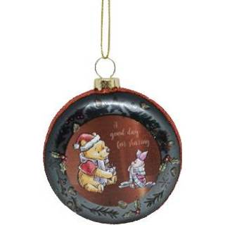 👉 Ornament glas One Size GeenKleur disney Winnie h9 cm 86131621246