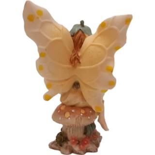 👉 Polyresin One Size Color-Roze Elfjes beeldjes decoratie met paddenstoelen – set van 3 elfen 13 cm| GerichteKeuze 6011602757722