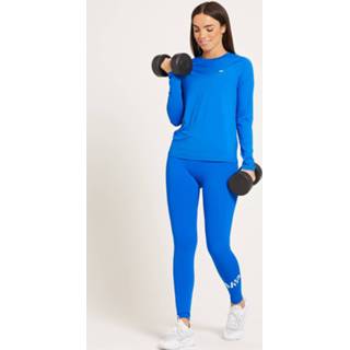 MP sportshirt met lange mouwen voor dames - Echt blauw - XXL