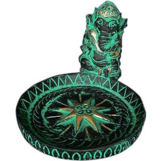 👉 Wierookhouder polyresin One Size Color-Zwart Ganesha | GerichteKeuze 8719481846152