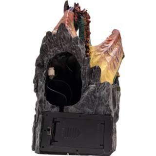 👉 Draken beeld polyresin One Size Color-Groen Waterval - Draak Binnen en Buiten 26 cm | GerichteKeuze 8719481849344