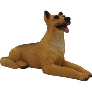 👉 Hondenbeeld polyresin One Size Color-Bruin Hond beelden decoratie – set van 4 honden beeldjes 9,5 cm hoog materiaal | GerichteKeuze 8719481848903