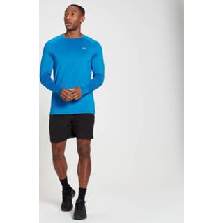 👉 MP sportshirt met lange mouwen voor heren - Echt blauw - XXXL