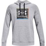 👉 L mannen grijs Under Armour Rival Fleece Graphic heren sportsweater