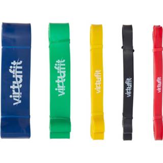 👉 Power band active VirtuFit Pro Bands - Weerstandsbanden Set 5 Stuks 8719325756708