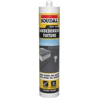 👉 Voegkit zwart Soudal bitumen dakreparatie 300ml 5411183411104