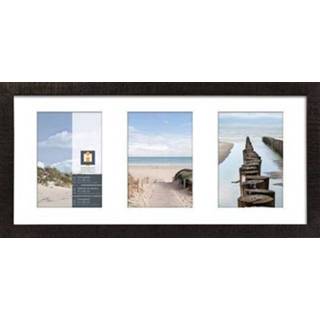 👉 Fotolijst zwart Intertrading Sydney Multiview 21x45cm 5400458639114