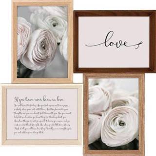 👉 Fotolijst hout Intertrading Paola 37x37cm 5400458652090