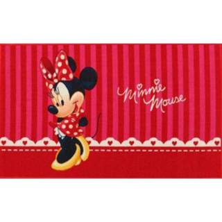 Tapijt Minnie Mouse rood 140x80cm 8058368142681