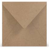 👉 Envelop bruin stuks active Enveloppen - vierkant 5 kraft 4014970090714