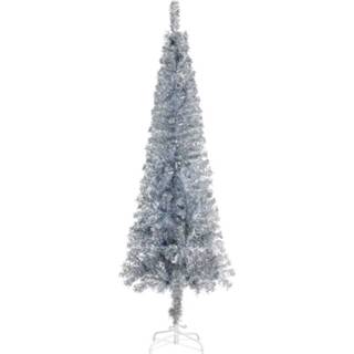 👉 Kerstboom zilverkleurig One Size GeenKleur smal 180 cm 8720286363959