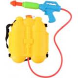 👉 Water pistool active geel 1x Waterpistolen spuit met rugzak watertank