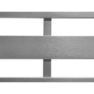 👉 Tuinbank grijs aluminium One Size Color-Grijs lichtgrijs SALERNO 4260586358117