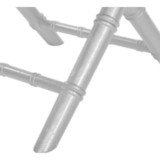 👉 Eetkamerstoel hout zilver beukenhout One Size Color-Zilver set van 4 MACHIAS 4251682236126