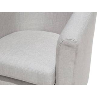 Fauteuil BruinGrijs polyester One Size Color-Grijs HOLDEN 4260586356366