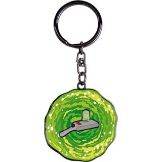 👉 Sleutelhanger Fan Merchandise Rick unisex meerkleurig And Morty - Portal Gun 3665361056706