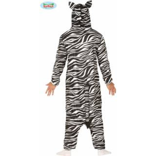 👉 Verkleedpak zwart wit polyester m Color-Zwart mannen Fiestas Guirca zebra heren zwart/wit mt 8434077886458