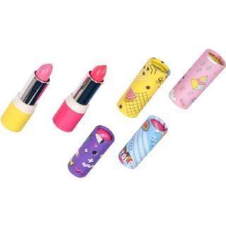 👉 Lippen stift One Size Color-Meerkleurig meisjes Create It! lippenstift Poptastic Mix And Match 6-delig 8712916098478