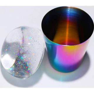 👉 Stempel One Size GeenKleur DRM Nagel Rainbow 3,8cm 5901069325200