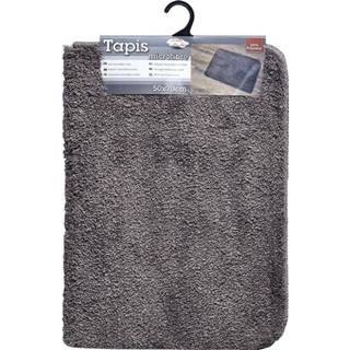 👉 Badmat antislip multikleur Gebor - Mooie Anti Slip Badkamermat Micro Vezel Badmat/douchemat Taupe 50x70cm Vloerkleed Mat 8720359704498