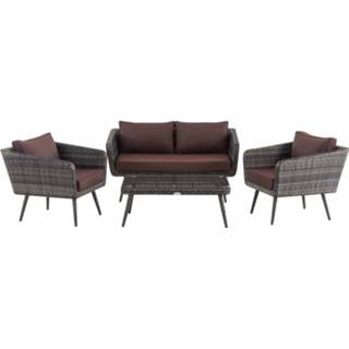 👉 Bruin One Size no color Hundshue Tuinmeubelen - Modern 100 cm x 60 33 6090322348311