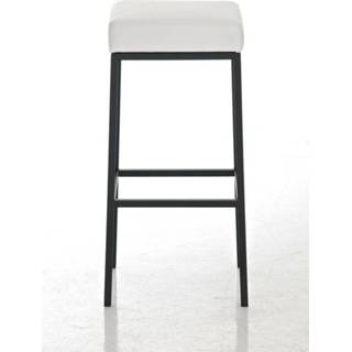 👉 Barkruk wit metaal One Size no color Storre - Modern 37 cm x 80 6090318248281