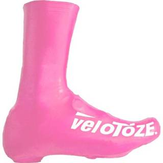 👉 Overschoenen roze rubber l Color-Roze VeloToze Road 2.0 maat 673869713963