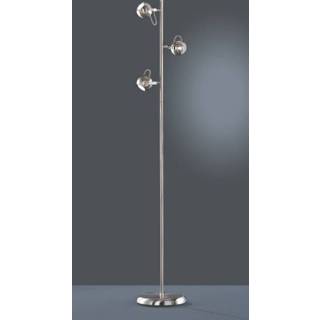👉 Vloerlamp staal zilver One Size Color-Zilver Reality Bastia 150 x 25 cm 3x GU10 18W 4017807386097