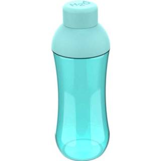 👉 Waterfles turkoois kunststof One Size Color-Blauw Danneels H2O lunch buddies 600 ml turquoise 5420065980782