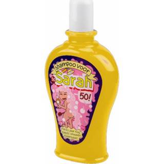 👉 Shampoo geel kunststof One Size Color-Geel Paper Dreams Fun Sarah 350 ml 8716764094064