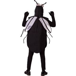 👉 Verkleedpak zwart polyester l Color-Zwart Fiestas Guirca Vlieg maat 8434077806685