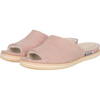 👉 Vilten Zomer slipper Seashell pink Colour:Lichtroze/ Ecru Size:38