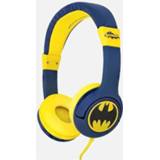 👉 Koptelefoon blauw geel kunststof One Size Color-Blauw jongens OTL Batman 85dB 15,5 cm 20W blauw/geel 5055371623018