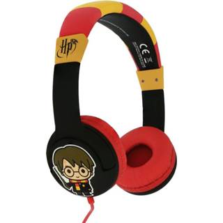 👉 Koptelefoon zwart rood kunststof One Size Color-Rood OTL Harry Potter junior 15,5 cm 20W zwart/rood 5055371623025