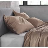 👉 Kussenslop bruin katoen satijn beige Zo Home Satinado Kussensloop - praline brown 50x50cm 8718518279710