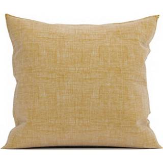 👉 Kussenslop linnen geel Zo Home Lino Kussensloop Look - ochre yellow 50x50cm 8718518228084