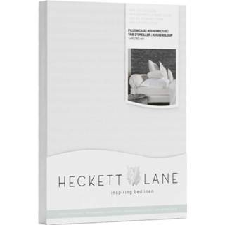 👉 Kussenslop wit katoen satijn Heckett & Lane Elementi Kussensloop - white 40x80cm 8718518285889