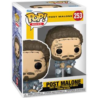 👉 Figuurtje vinyl unisex multicolor Post Malone - Rocks Figur 253 Funko Pop!