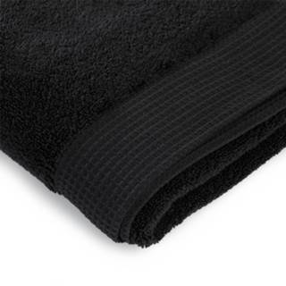 👉 Handdoek zwart One Size no color Handdoeken 50x100cm - 8719699871496