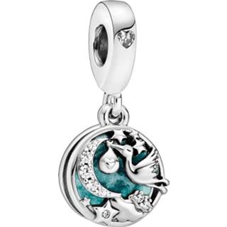 👉 Zilver One Size array Pandora 798895C01 Hangbedel Stork and Twinkling Stars (retired) 5700302869750