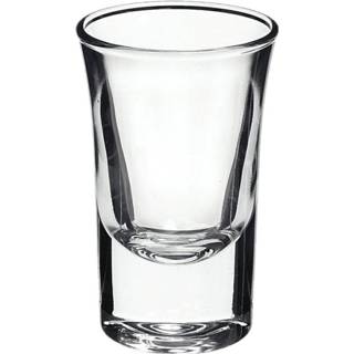 👉 Shotglas glas One Size transparant Set van 3x stuks shotglazen/shotglaasjes 57 ml - Borrelglazen Shotjes 8004360020892