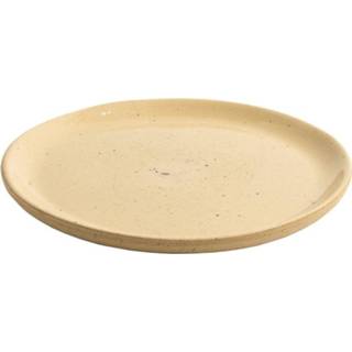 👉 Diner bord One Size creme OSKAR YANN dinerbord 21,5 cm - set van 4 / D21.5 5414443192300