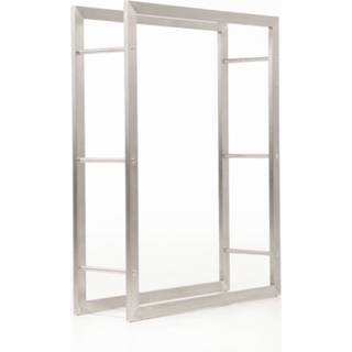 👉 Brandhout staal One Size no color Lusemyr Brandhouten Standaard - Modern 40 cm x 25 100, 6090345829828