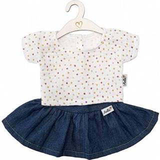 👉 Poppenkleding active Hollie rok en shirt - jeans sweet dots 34 cm 8720254558110