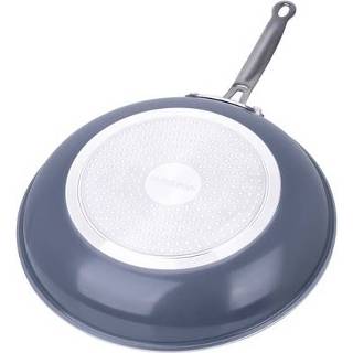 👉 Pannenset donkergroen GeenKleur green ceramic - 3-delig non-stick 20, 24, 28 cm 7436949768740